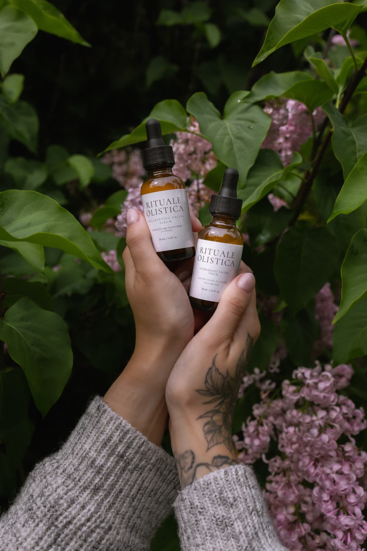 Rituale Olistica skincare serums